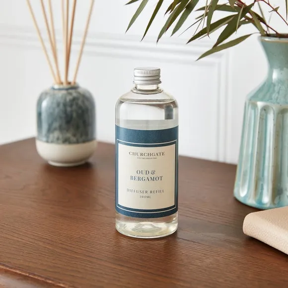 Diffuser Refill Oud & Bergamot - Clear, 300ml image