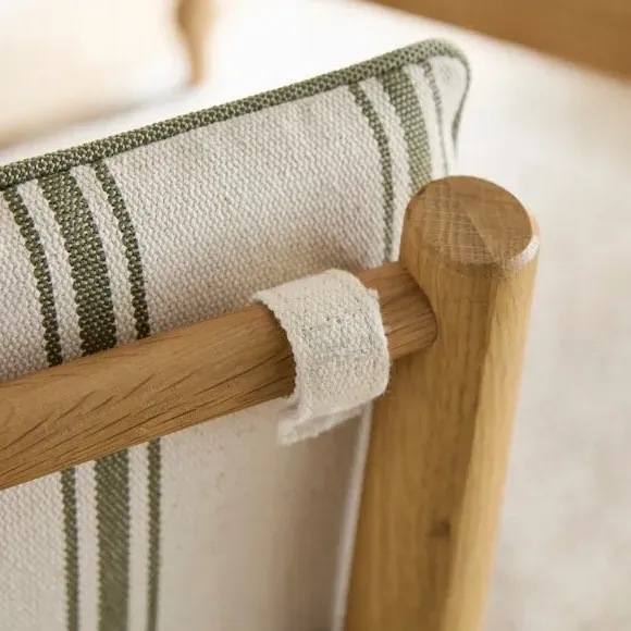 Dining Chair with Cushion - Natural, Oak