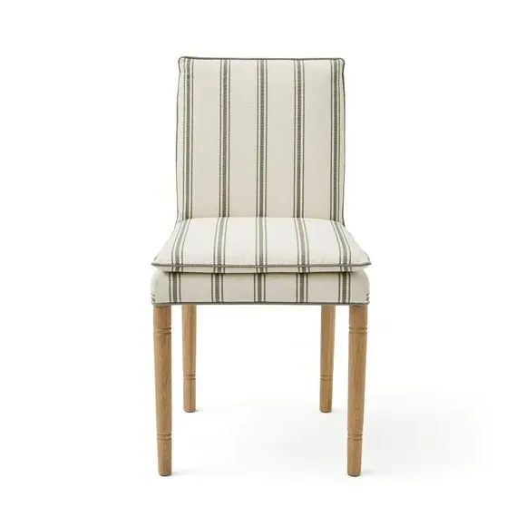 Dining Chair with Cushion - Natural, Oak