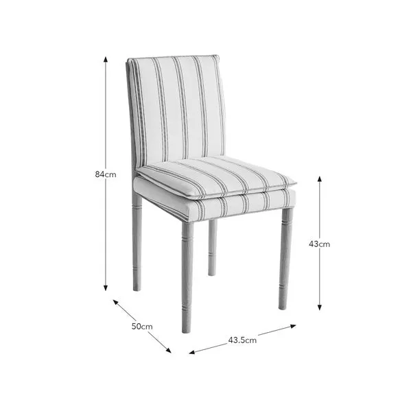 Dining Chair with Cushion - Natural, Oak