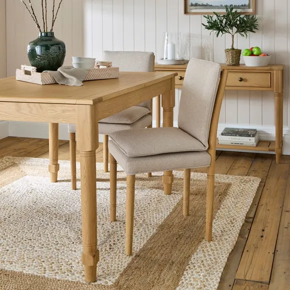Dining Chair with Cushion - Natural, Oak image