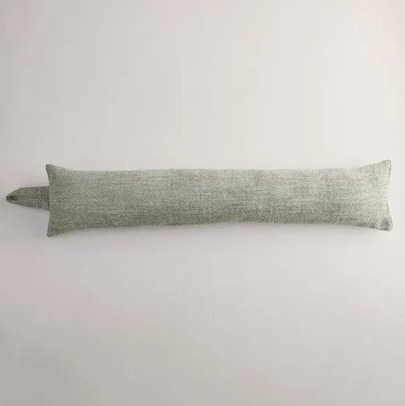 Draught Excluder with Hanging Loop - Olive, Polyester