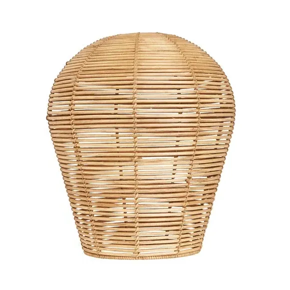 Easy Fit Lamp Shade - Beige, Rattan