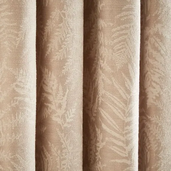 Fern Pencil Pleat Curtains - Natural