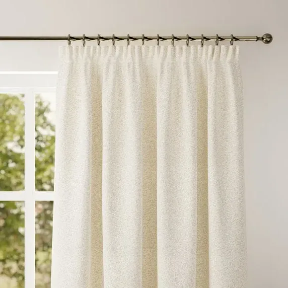 Made to Measure Curtains - Mushroom, Boucle