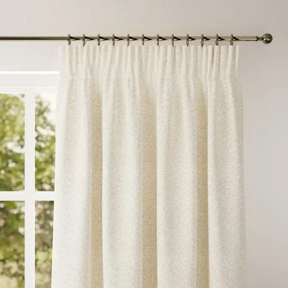 Made to Measure Curtains - Mushroom, Boucle