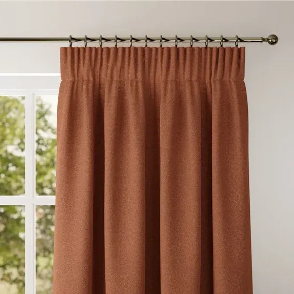 Made to Measure Curtains - Spice, Boucle
