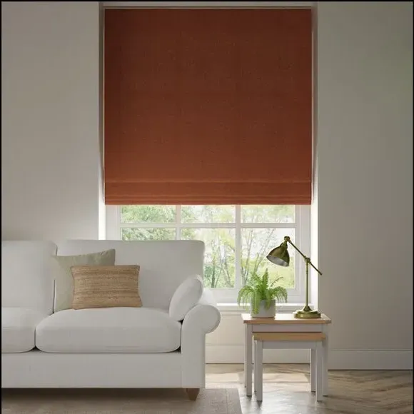 Made to Measure Roman Blind - Spice, Boucle