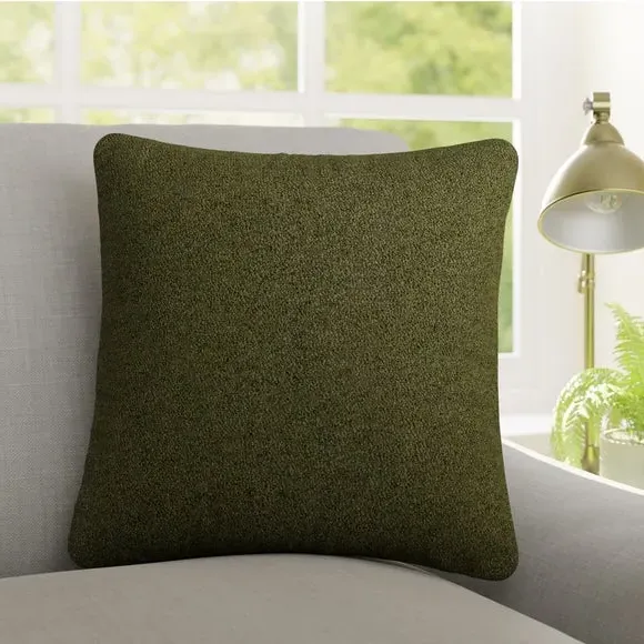 Made to Order Cushion Cover - Forest, Boucle image