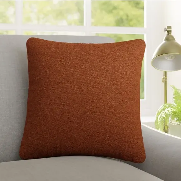 Made to Order Cushion Cover - Spice, Boucle