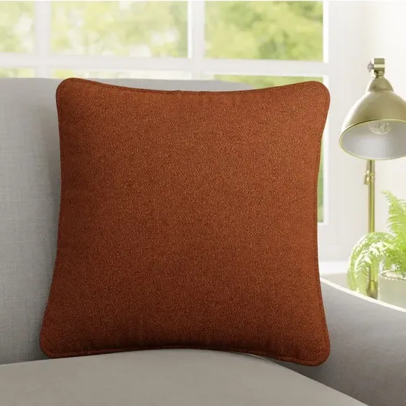 Made to Order Cushion Cover - Spice, Boucle