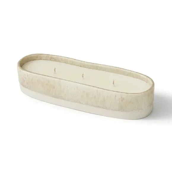 Multi Wick Candle Vanilla Sandalwood - Natural