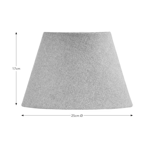 Oval Lamp Shade Art Deco - Gold, Fabric