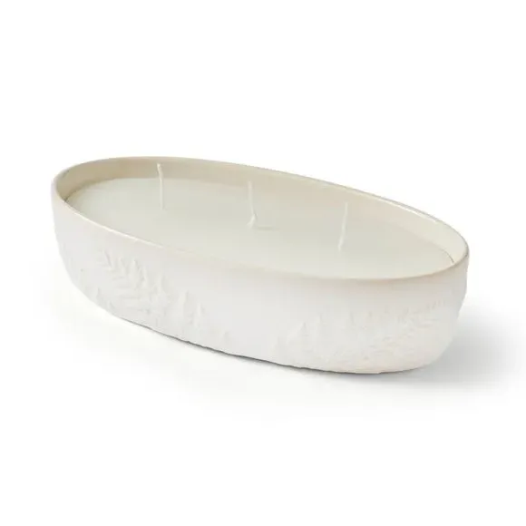 Oval Multi Wick Candle - Natural