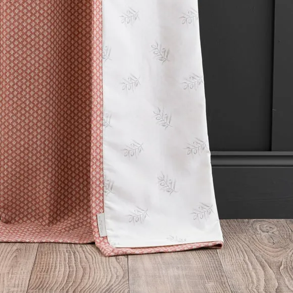 Pencil Pleat Curtains - Butterscotch, Recycled