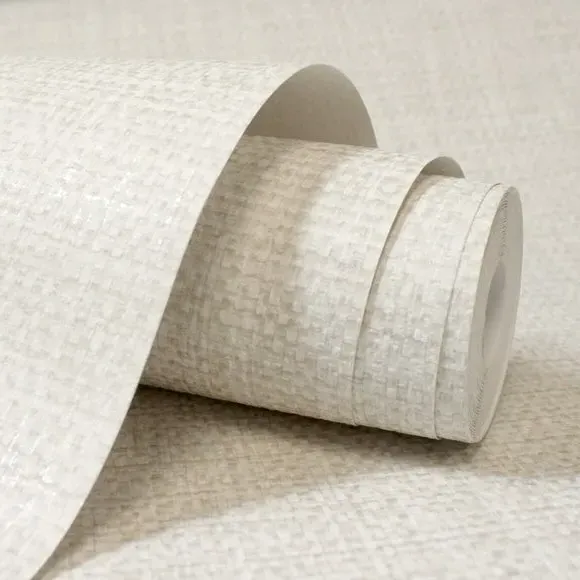 Plain Hybrid Tactile Wallpaper - Natural