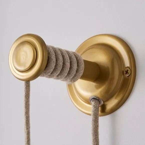 Plug In Wall Light - White, Ceramic