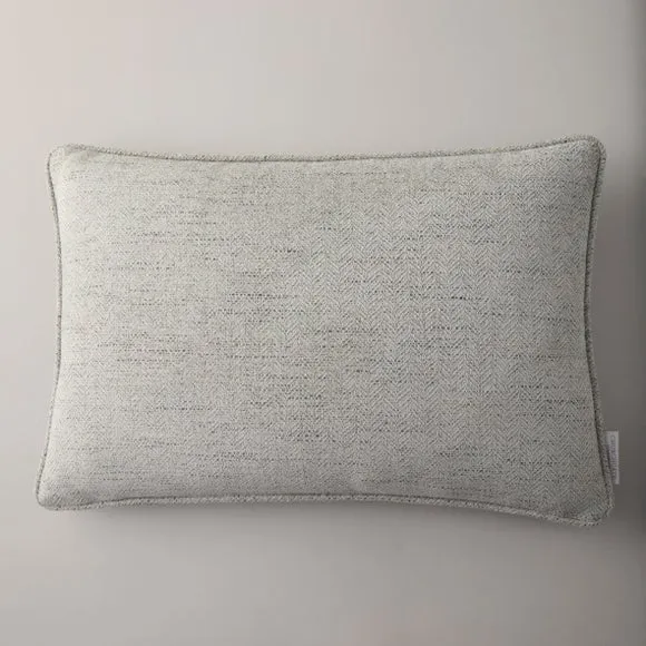 Rectangle Cushion Cover Herringbone - Sage, Polyester