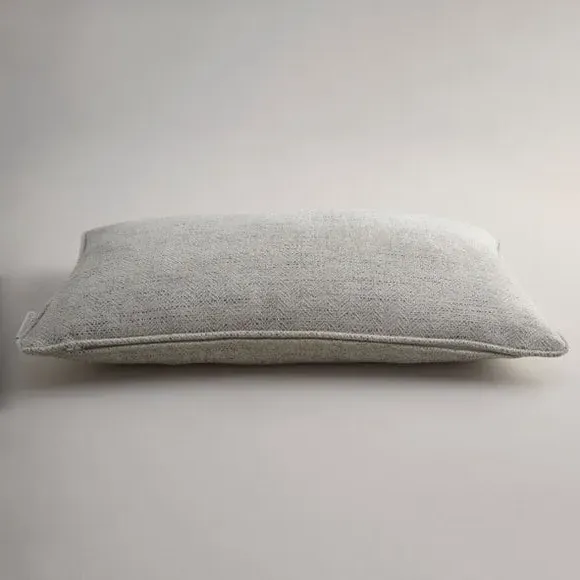 Rectangle Cushion Cover Herringbone - Sage, Polyester