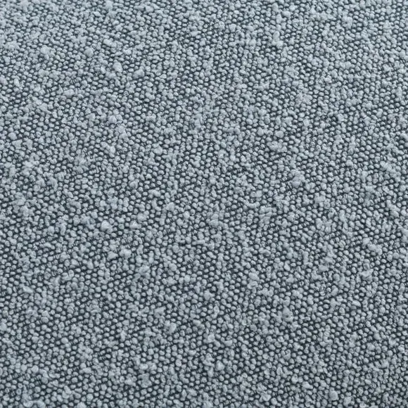 Rectangular Cushion with Feather Fill - Blue, Boucle