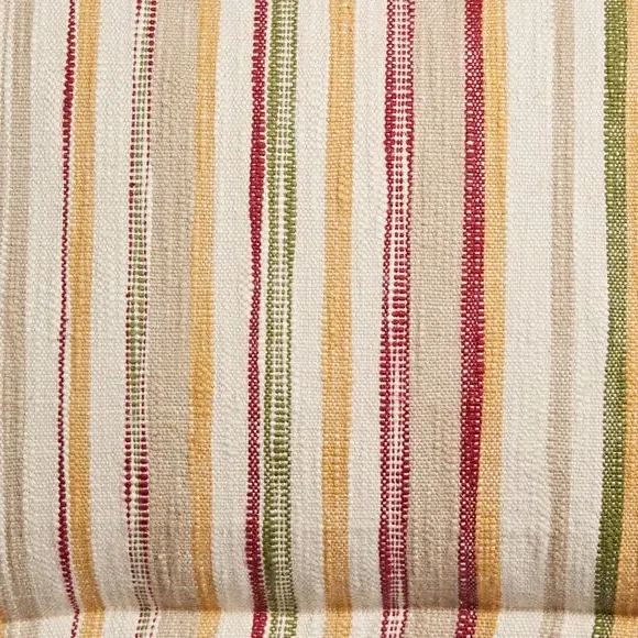 Rectangular Cushion with Zip - Multicolor, Stripe