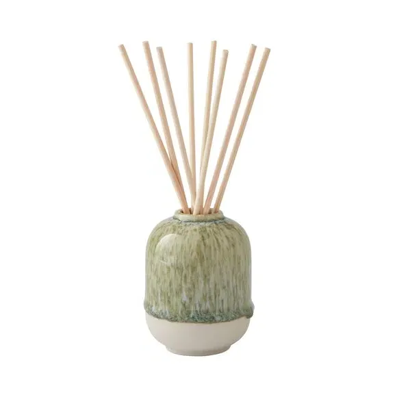 Reed Diffuser Amber Pine - Green, Ceramic
