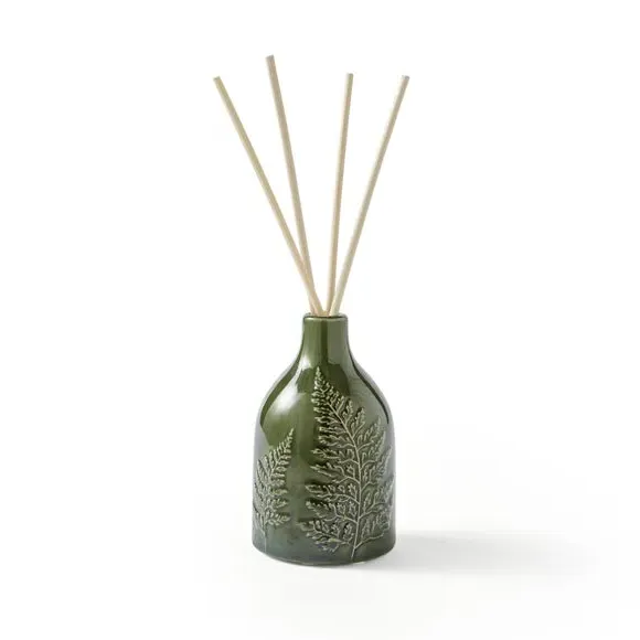 Reed Diffuser with Vessel - Green, Olive Fern