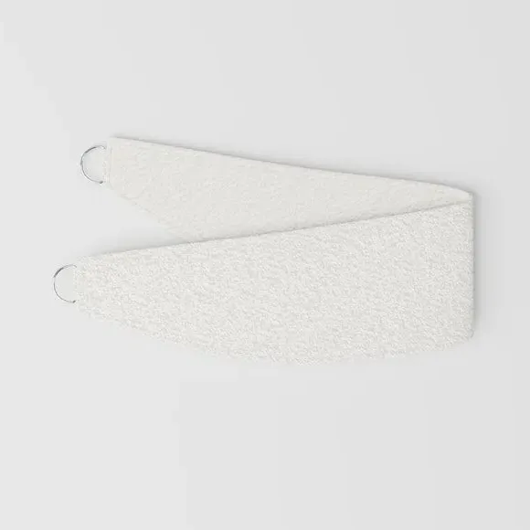 Single Curtain Tieback - Ivory, Boucle