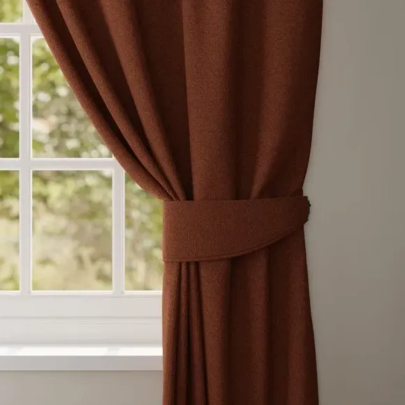 Single Curtain Tieback - Spice, Boucle
