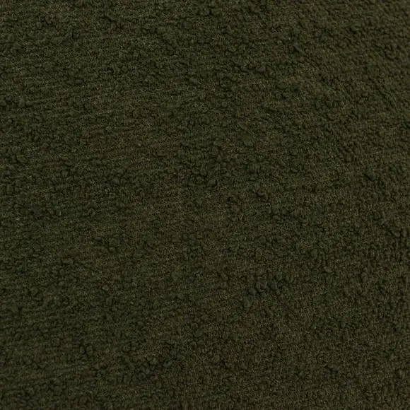 Square Cushion with Removable Cover - Dark Olive