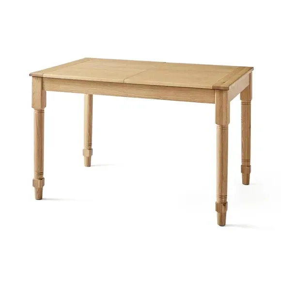 Square Extending Dining Table - Oak, Wood