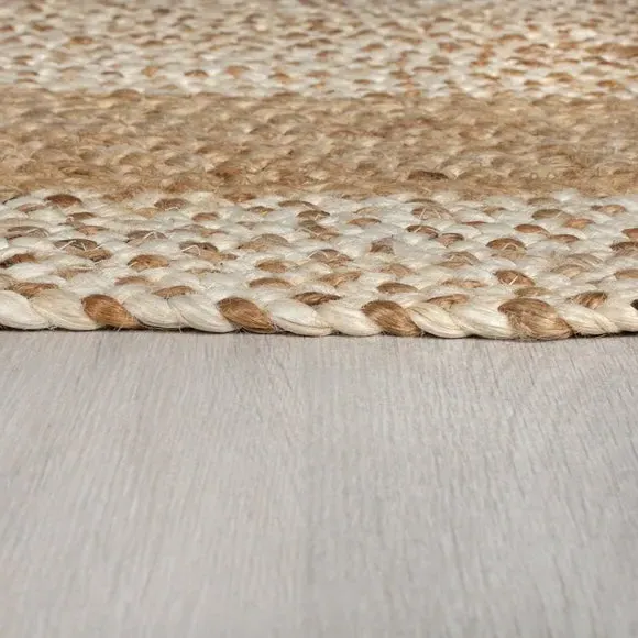 Square Rug Flatweave - Natural, Jute