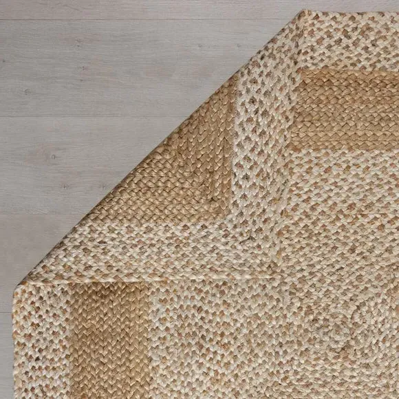 Square Rug Flatweave - Natural, Jute