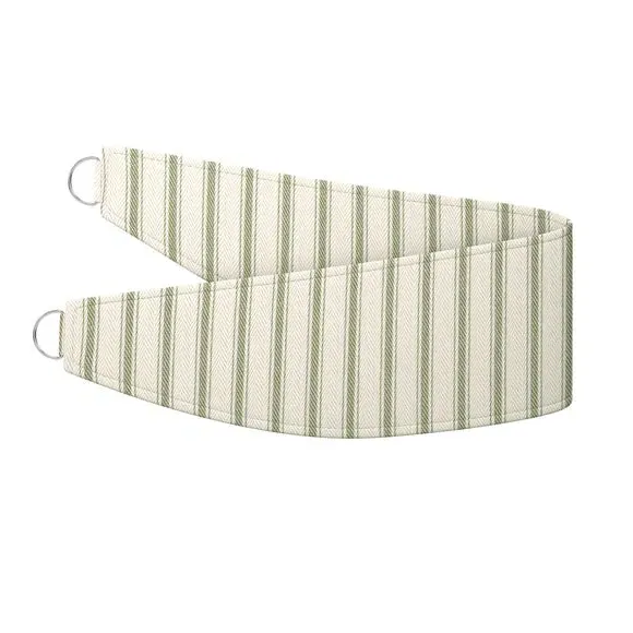 Striped Curtain Tieback - Sage
