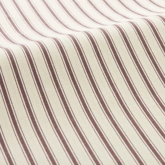 Striped Cushion Cover with Edge Options - Purple