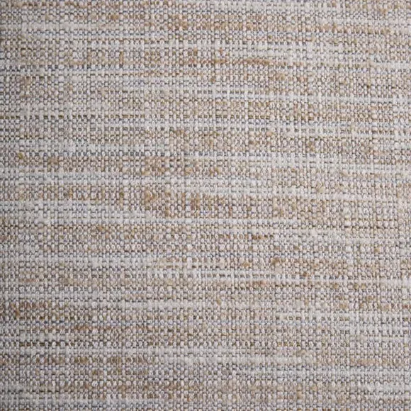 Textured Cushion with Feather Fill - Natural, Polyester