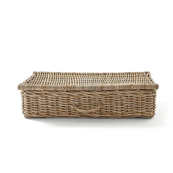 Underbed Storage Trunk - Grey, Rattan