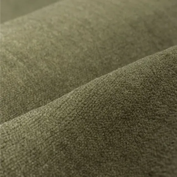 Woven Wool Rug with Dense Pile - Sage