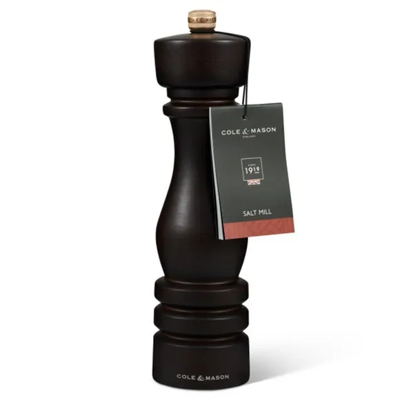 22cm Salt Mill with Ceramic Mechanism - Chocolate image