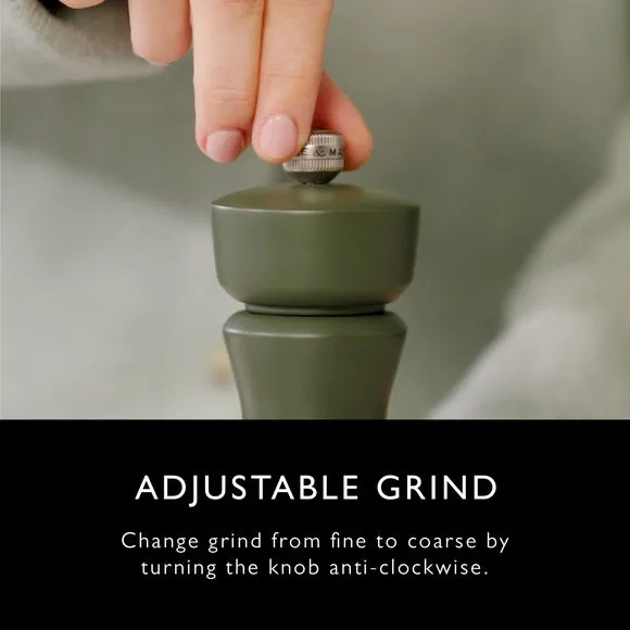 Salt or Pepper Mill with Knobs - Green