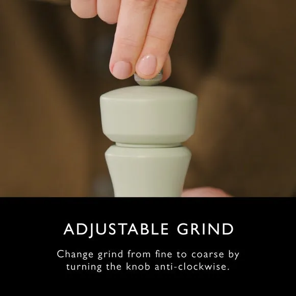 Salt or Pepper Mill with Knobs - Sage