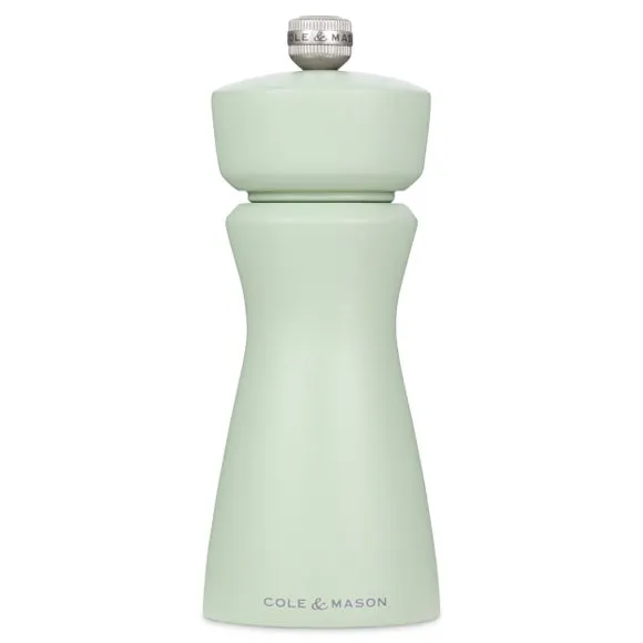 Salt or Pepper Mill with Knobs - Sage