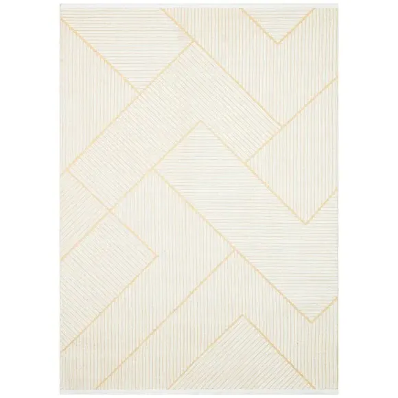 Chevron Indoor Outdoor Rug - Amber