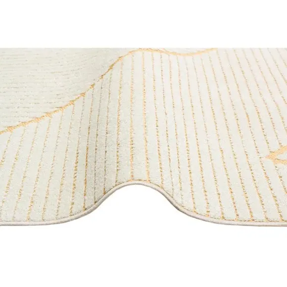 Chevron Indoor Outdoor Rug - Amber