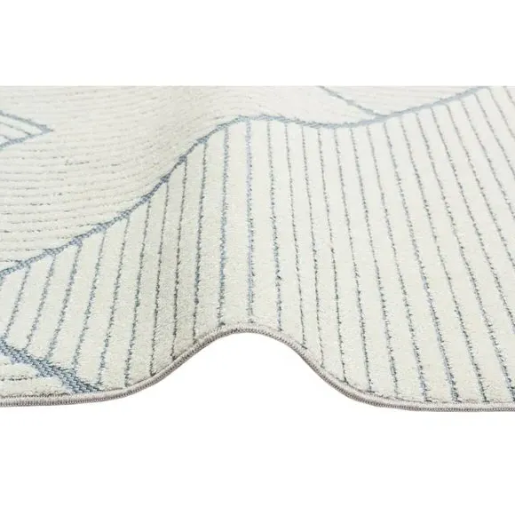 Chevron Indoor Outdoor Rug - Blue