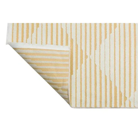 Geometric Indoor Outdoor Rug - Amber