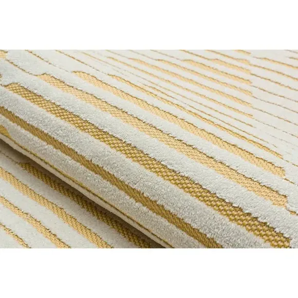 Geometric Indoor Outdoor Rug - Amber