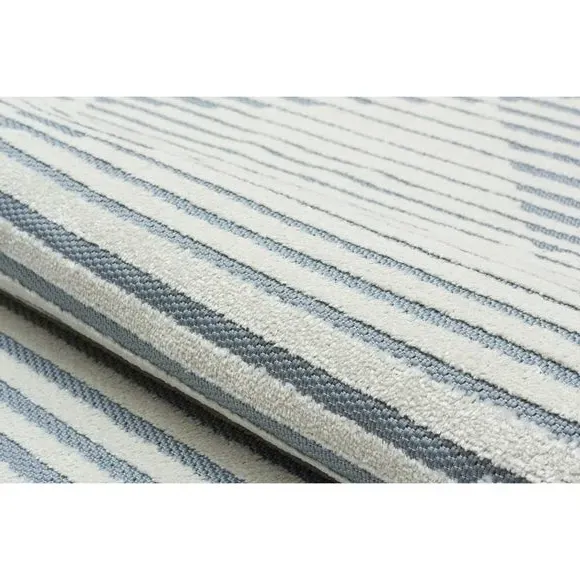 Geometric Indoor Outdoor Rug - Blue