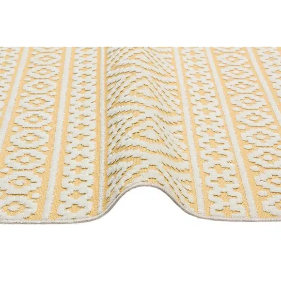 Traditional Indoor Outdoor Rug - Amber