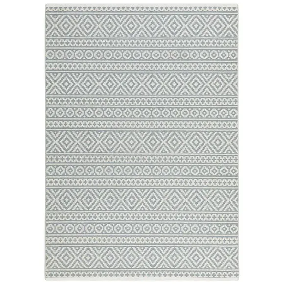 Traditional Indoor Outdoor Rug - Blue